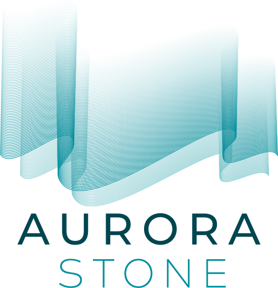 Aurora Stone Logo - Vertical